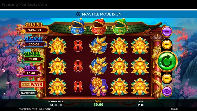 Jackpot slots room at Silver Oak Casino