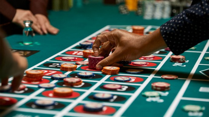 Table games room at Silver Oak Casino